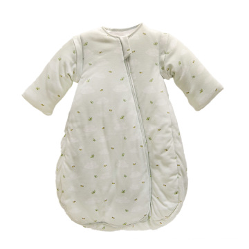 Saco de dormir para bebê de inverno 100% algodão